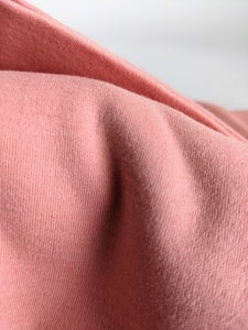 Long Sleeve Baby Bodysuit: Salmon Pink