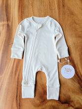 Load image into Gallery viewer, TØY Newborn Jumpsuit Undyed