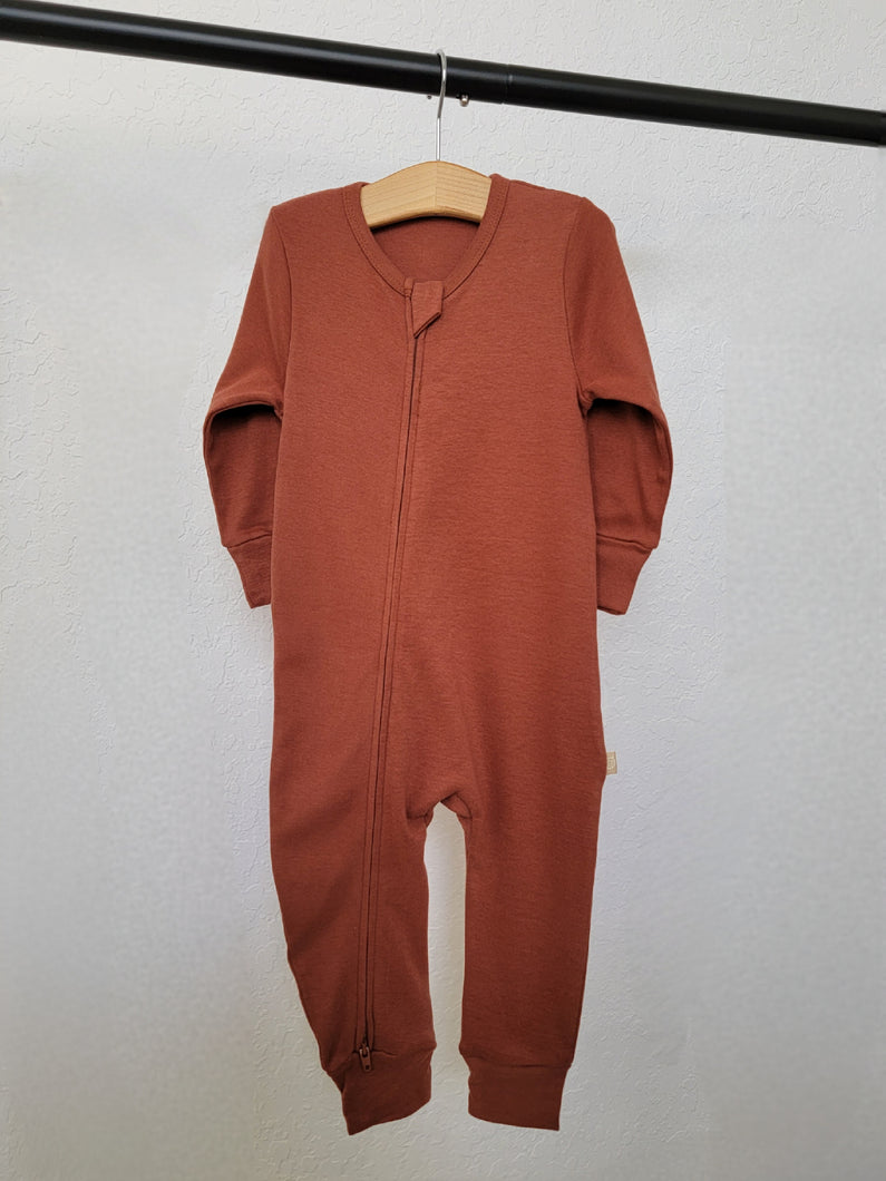 Baby Jumpsuit: Canyon Brown
