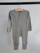 Load image into Gallery viewer, Newborn Jumpsuit: Neutral Grey