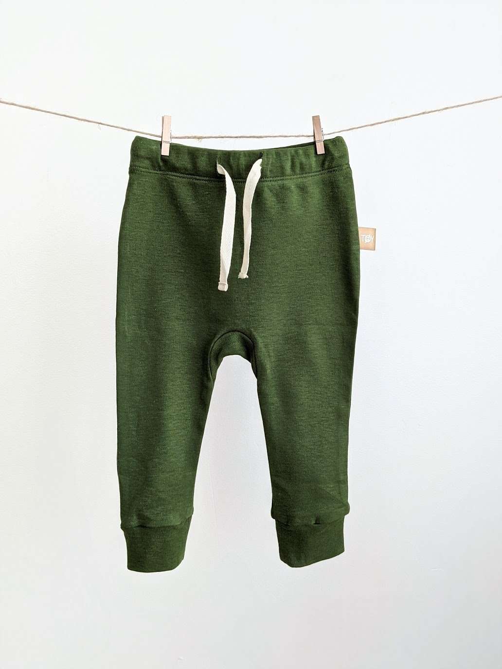 Baby Pants: Forest Green
