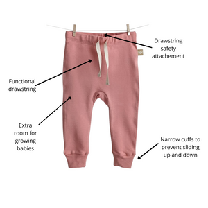 Baby Pants: Salmon Pink