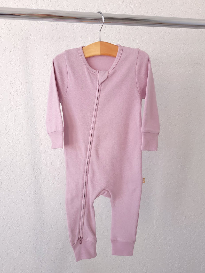 Baby Jumpsuit: Blooming Lilac