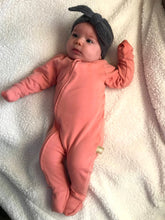 Load image into Gallery viewer, Newborn Jumpsuit Salmon Pink
