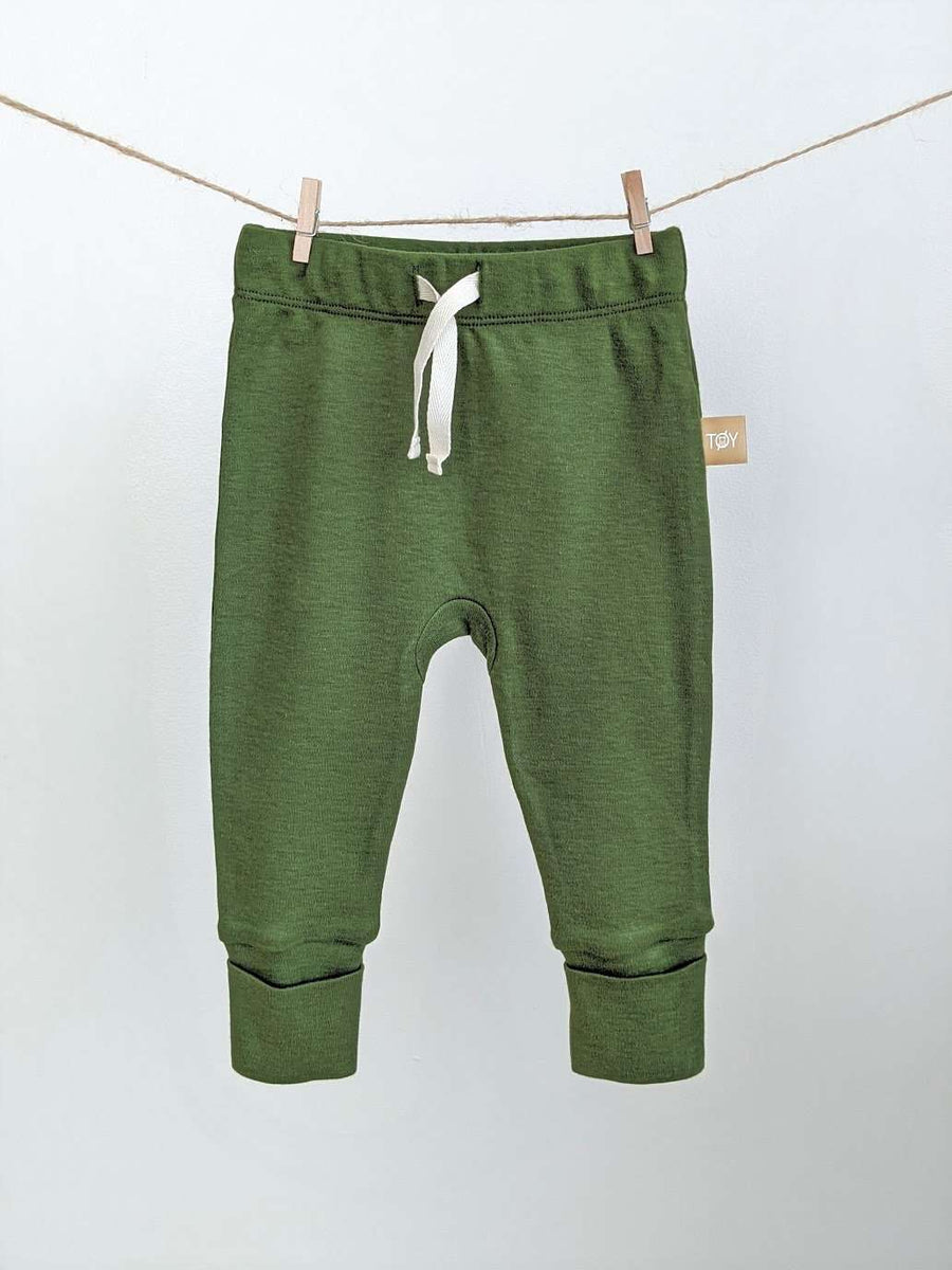 Organic Baby Essentials - Forest Green – TØY Baby Clothes