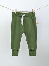 Load image into Gallery viewer, Newborn Pants: Forest Green