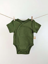 Load image into Gallery viewer, Short sleeve kimono bodysuit TØY baby clothes