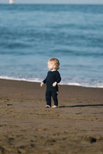 Load image into Gallery viewer, Baby Jumpsuit: Deep Ocean Blue